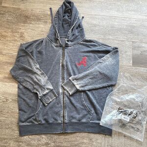 Alabama Crimson Tide Oversized Zip up Hoodie